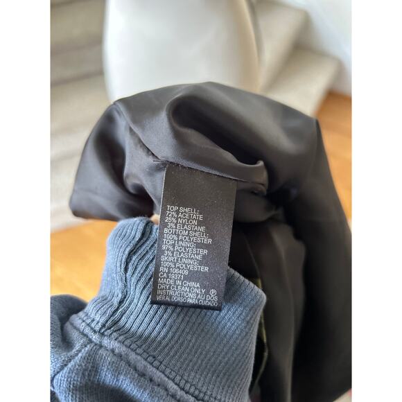 Tahari Black & Pink Floral Print A-Line Sleeveless Maxi Dress Mother of Bride - Picture 7 of 8